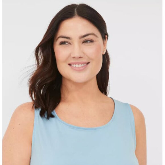 NWT Lane Bryant Cacique Tank & Short PJ Sleep Set Size 22 24 (3X) Dreamy Cool! - Picture 6 of 7